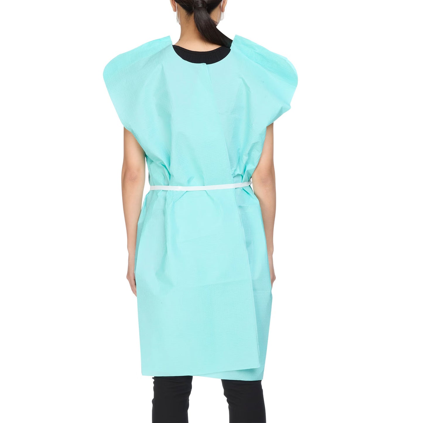 McKesson Patient Exam Gown, One Size Fits Most, Teal