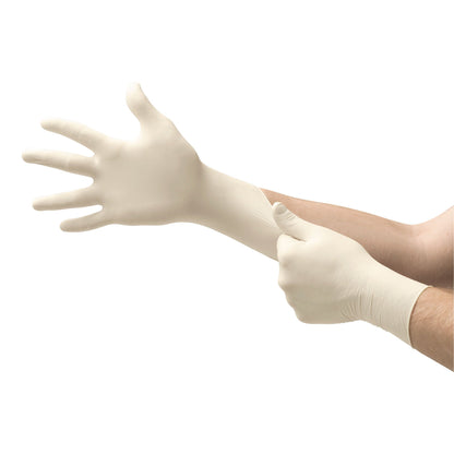 Microflex® Diamond Grip Plus™ Latex Gloves, Small, White