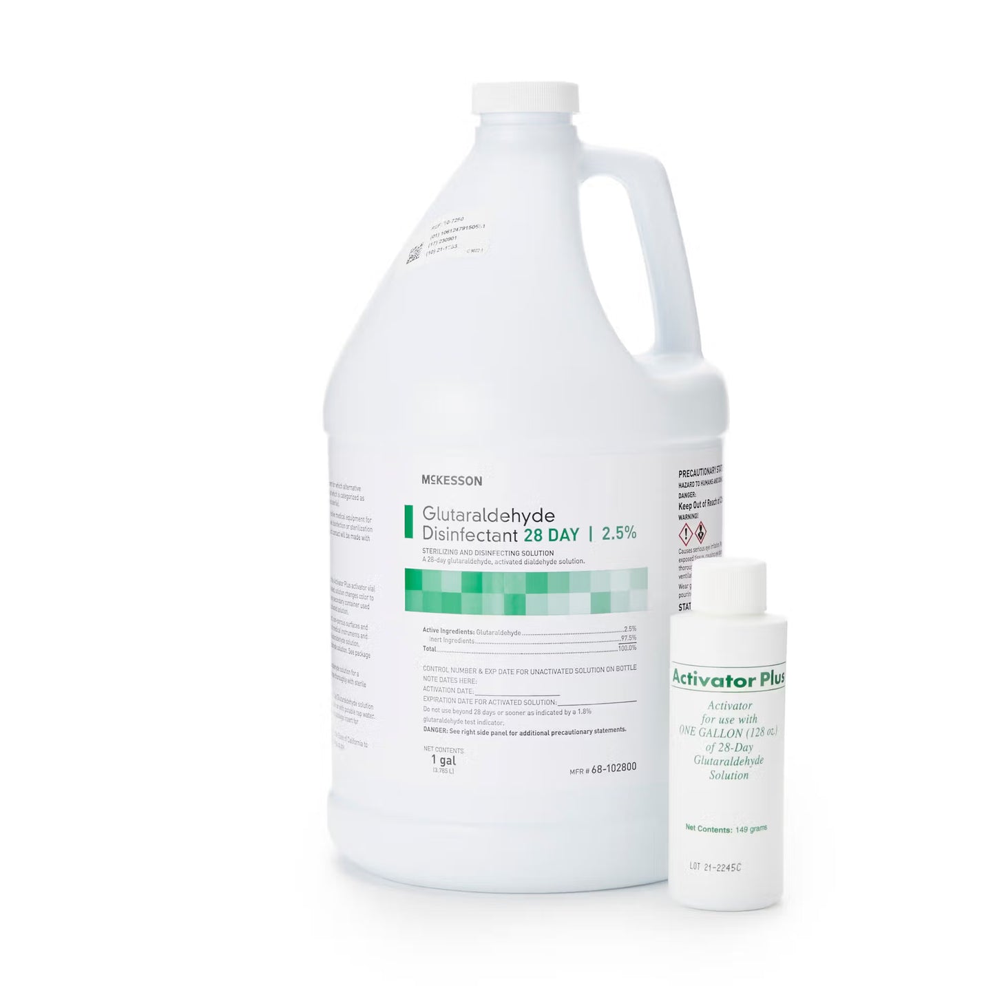 McKesson Glutaraldehyde High Level Disinfectant, 1-gallon Jug