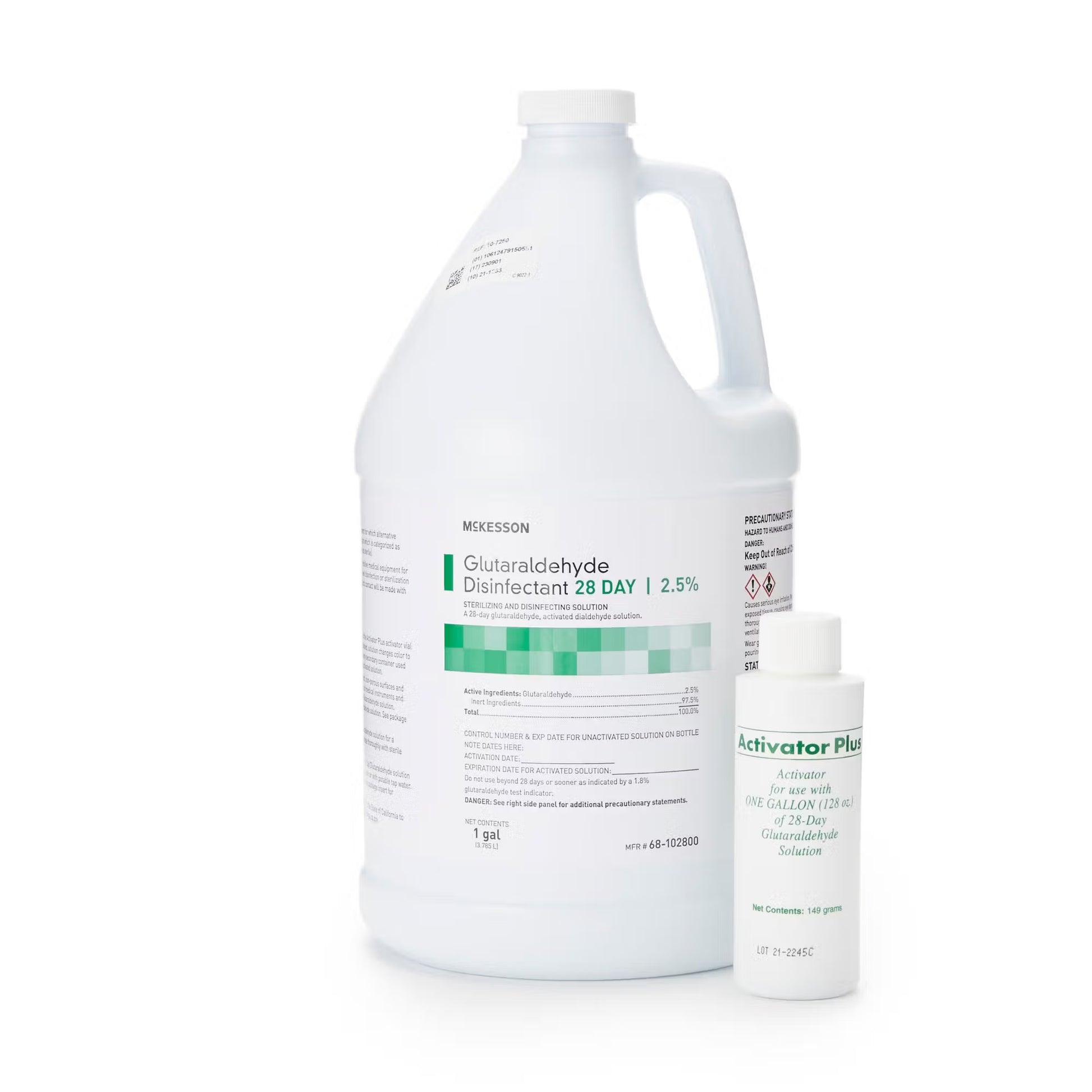 McKesson Glutaraldehyde High Level Disinfectant, 1-gallon Jug