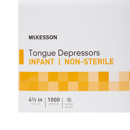 McKesson Tongue Depressor for Infant Use, Nonsterile