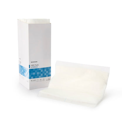 McKesson Sterile Abdominal Pad, 7-1/2 x 8 Inch