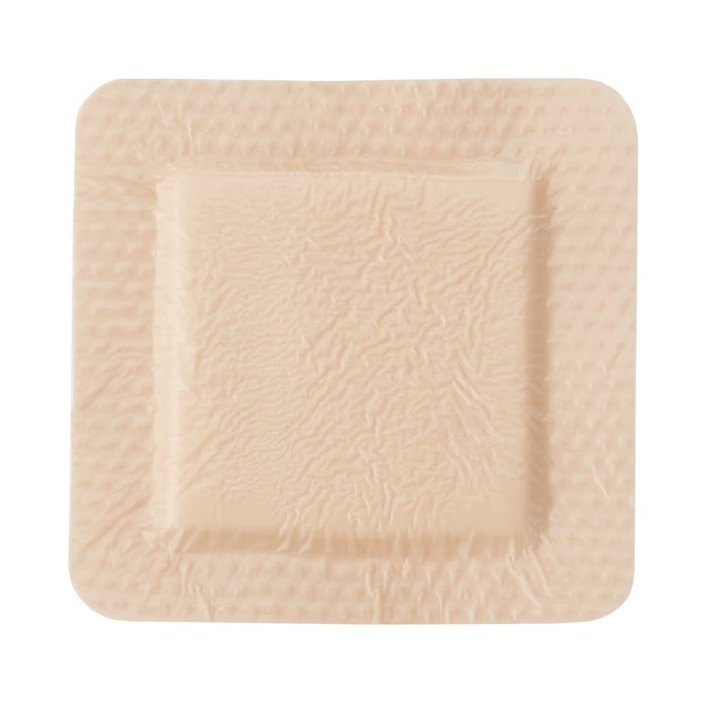 McKesson 5 x 5 Inch Five-Layer Hydrocellular Foam Dressing w/ 2 x 2 Inch Border