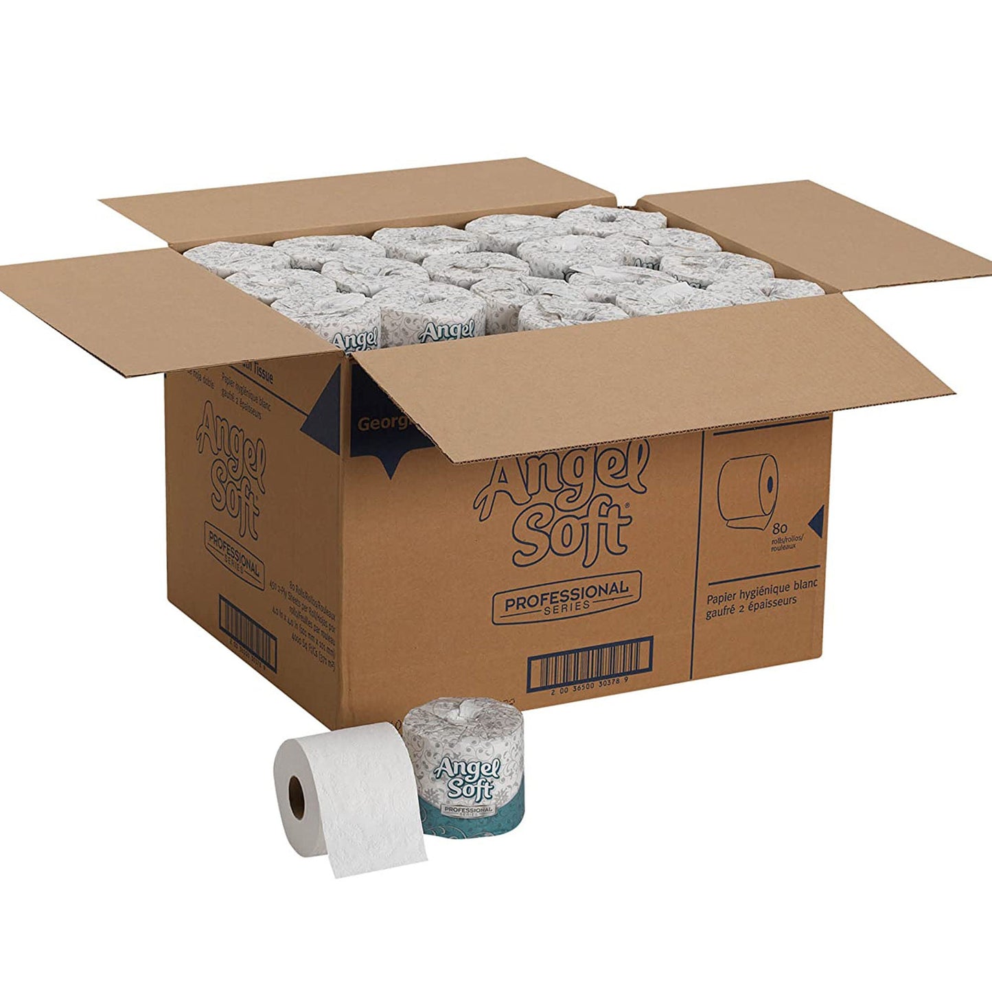 Angel Soft® Ultra Professional Series Toilet Paper, Two-Ply, White