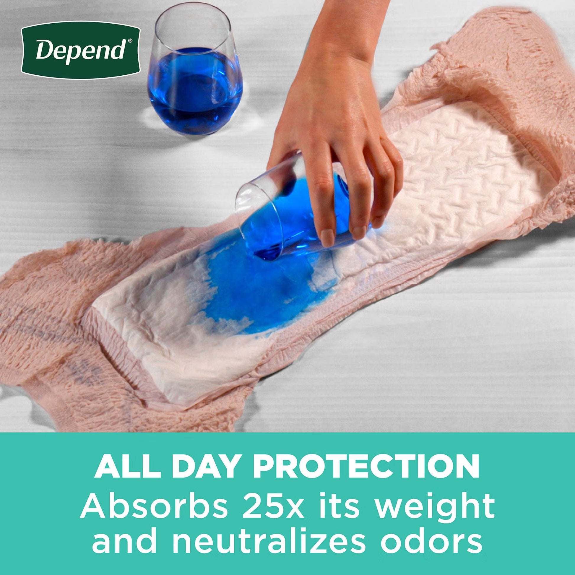 Depend® Fresh Protection™ Women's Maximum Absorbency Underwear, Medium