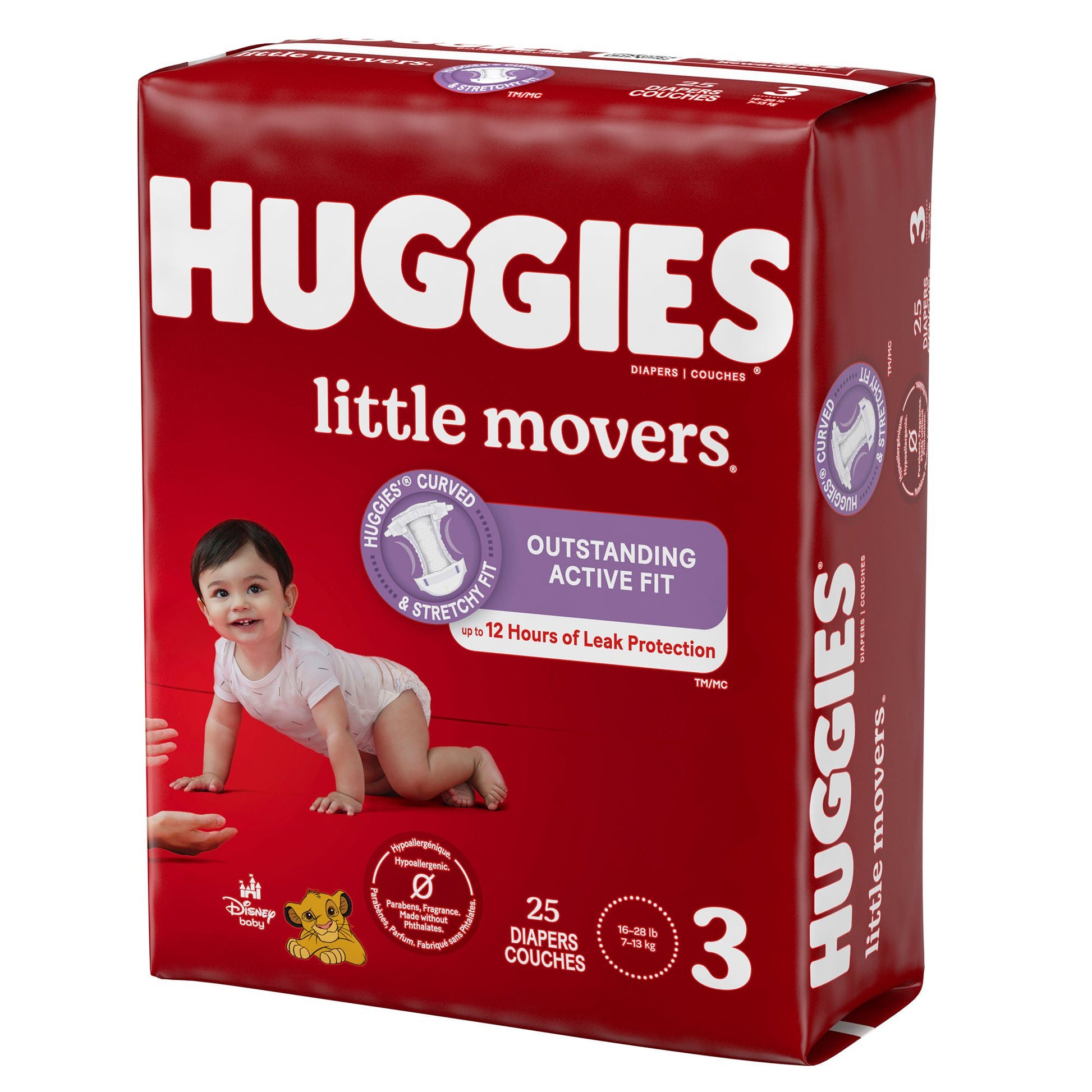 Huggies® Little Movers® Diaper, Size 3