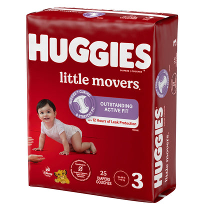 Huggies® Little Movers® Diaper, Size 3