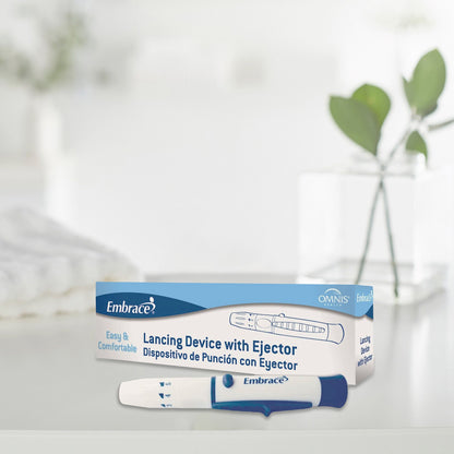 Embrace® Lancing Device with Ejector