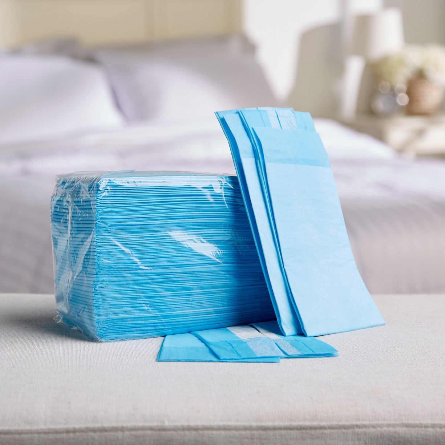 McKesson Blue Nonsterile Procedure Underpad, 12 x 17 Inch