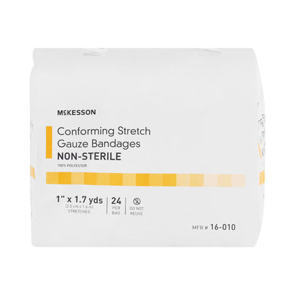 McKesson Conforming Bandage, 1 Inch x 1-7/10 Yard