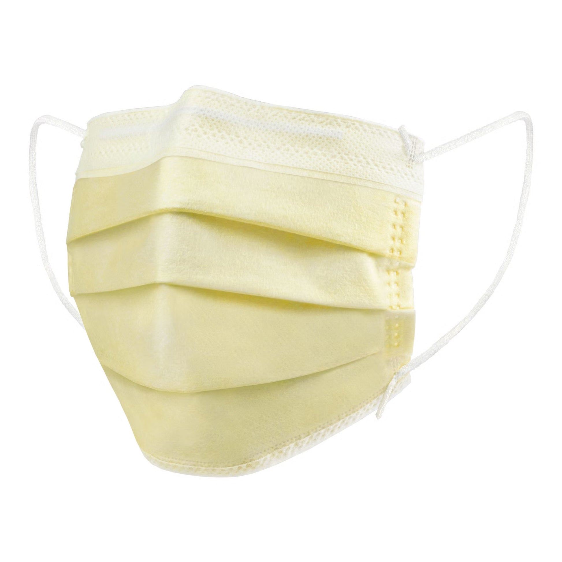 McKesson ASTM Level 1 Medical Face Masks, Yellow