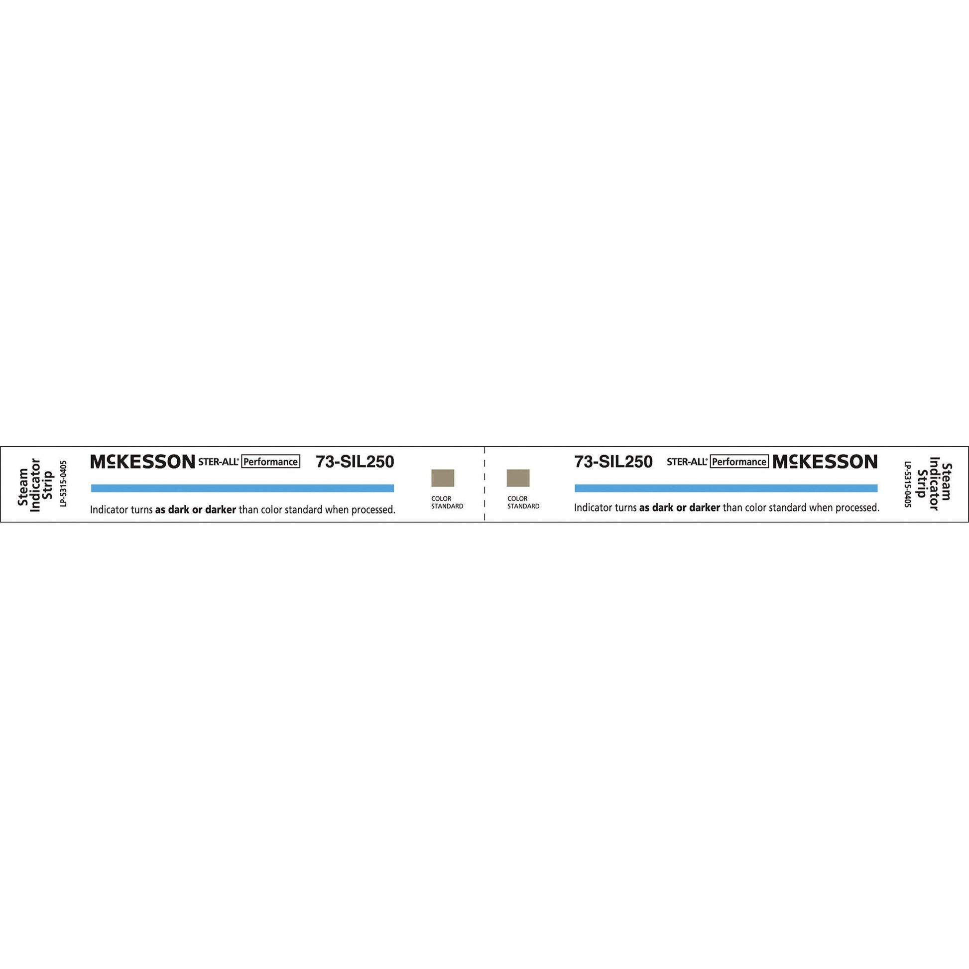 McKesson Sterilization Chemical Indicator Strip, 8 Inch