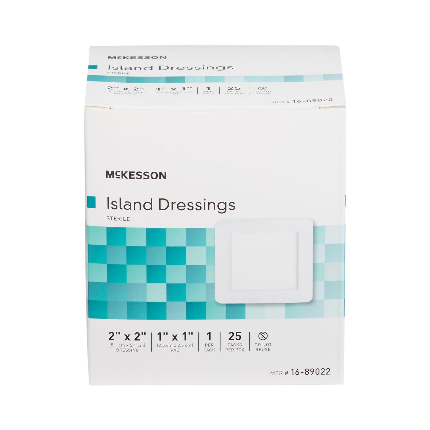 McKesson Adhesive Dressing, 2 x 2 Inch