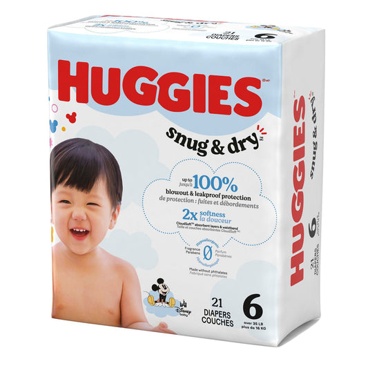 Huggies® Snug & Dry™ Diapers, Size 6