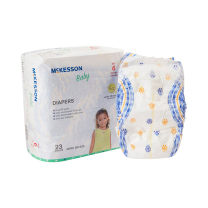 McKesson Baby Diaper, Size 6 for Toddlers weighing 35+ lbs.