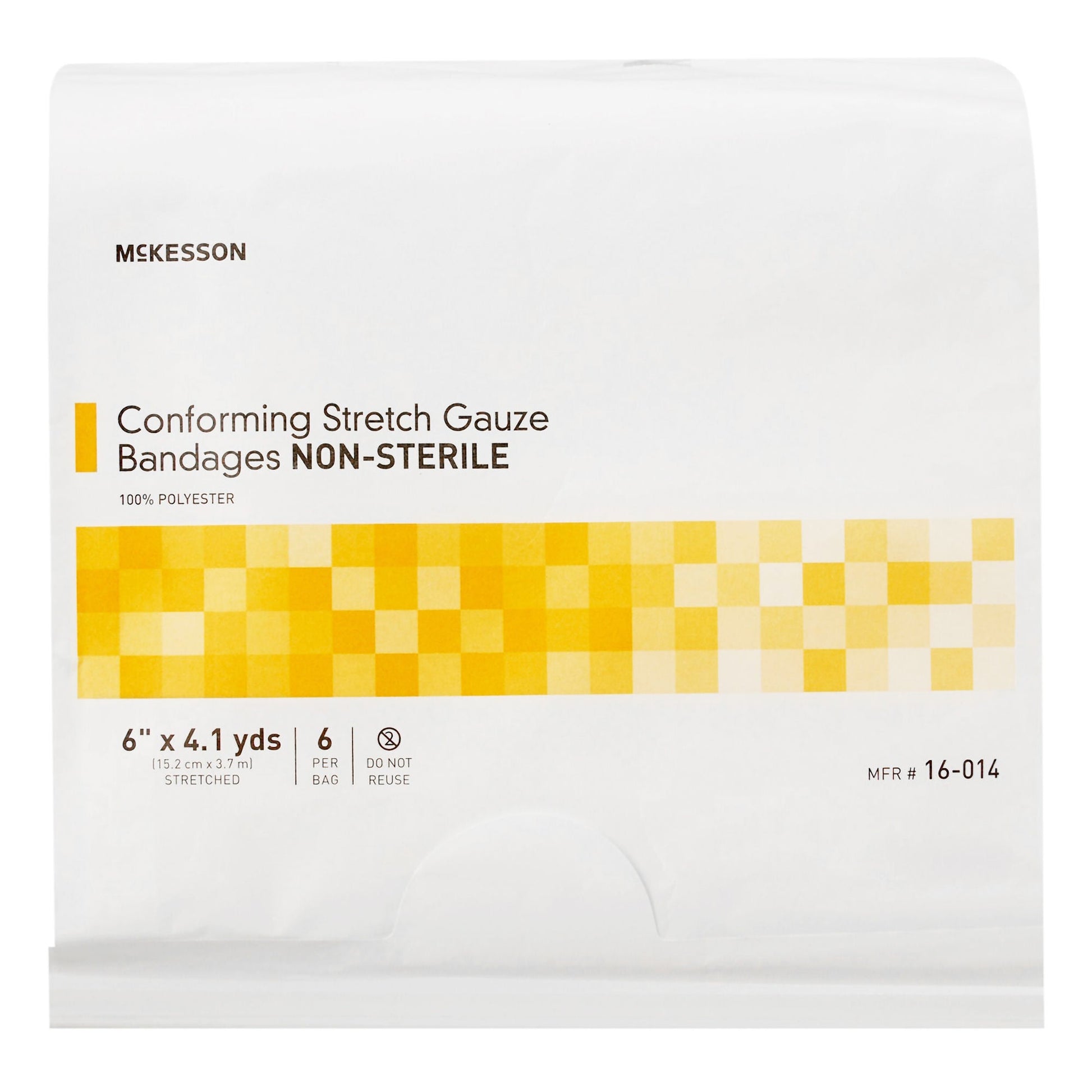 McKesson Conforming Bandage, 6 Inch x 4-1/10 Yard