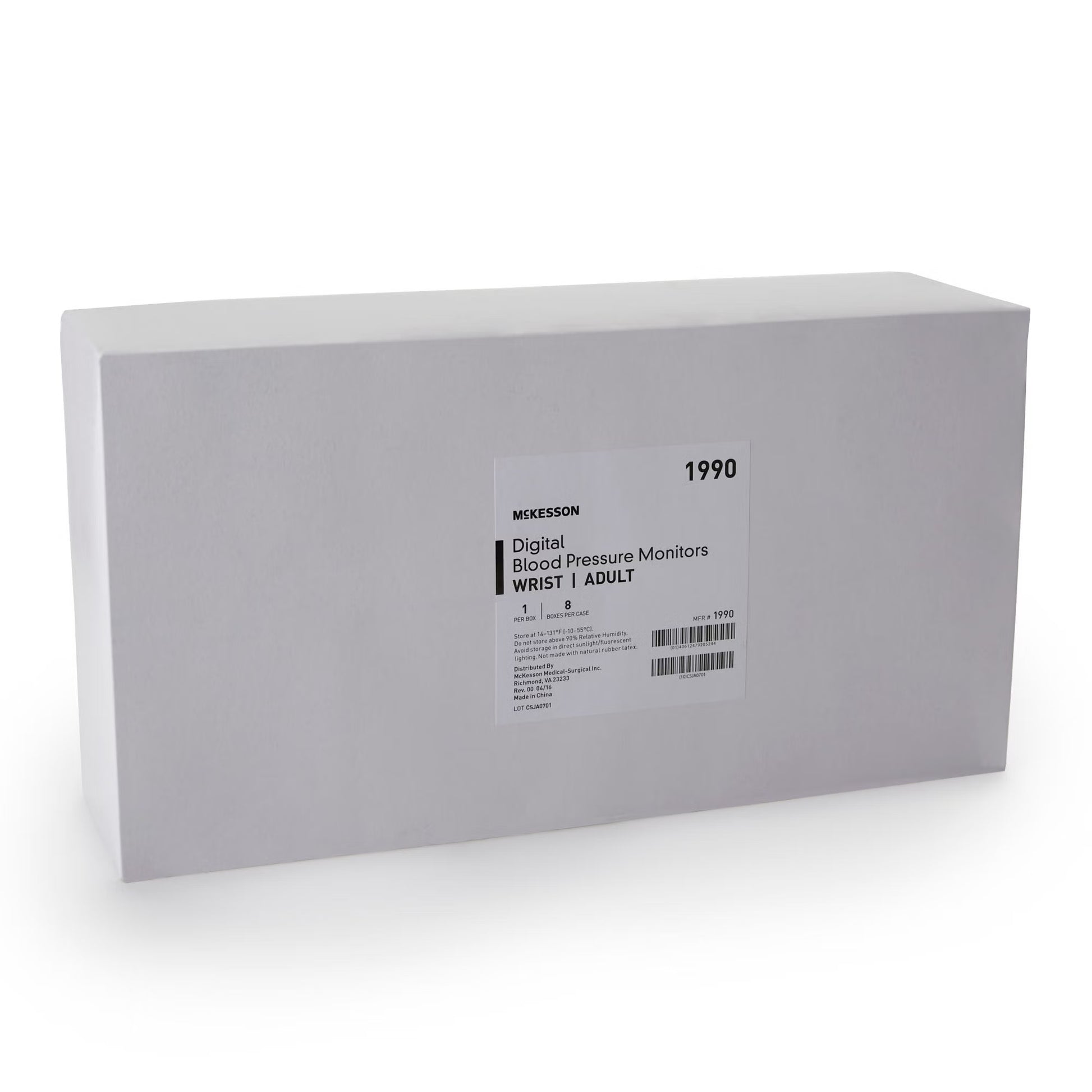 McKesson Aneroid Sphygmomanometer with Automatic Inflation, Wrist Cuff