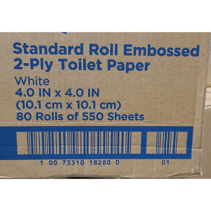 preference Toilet Tissue White Two-Ply Standard Size
