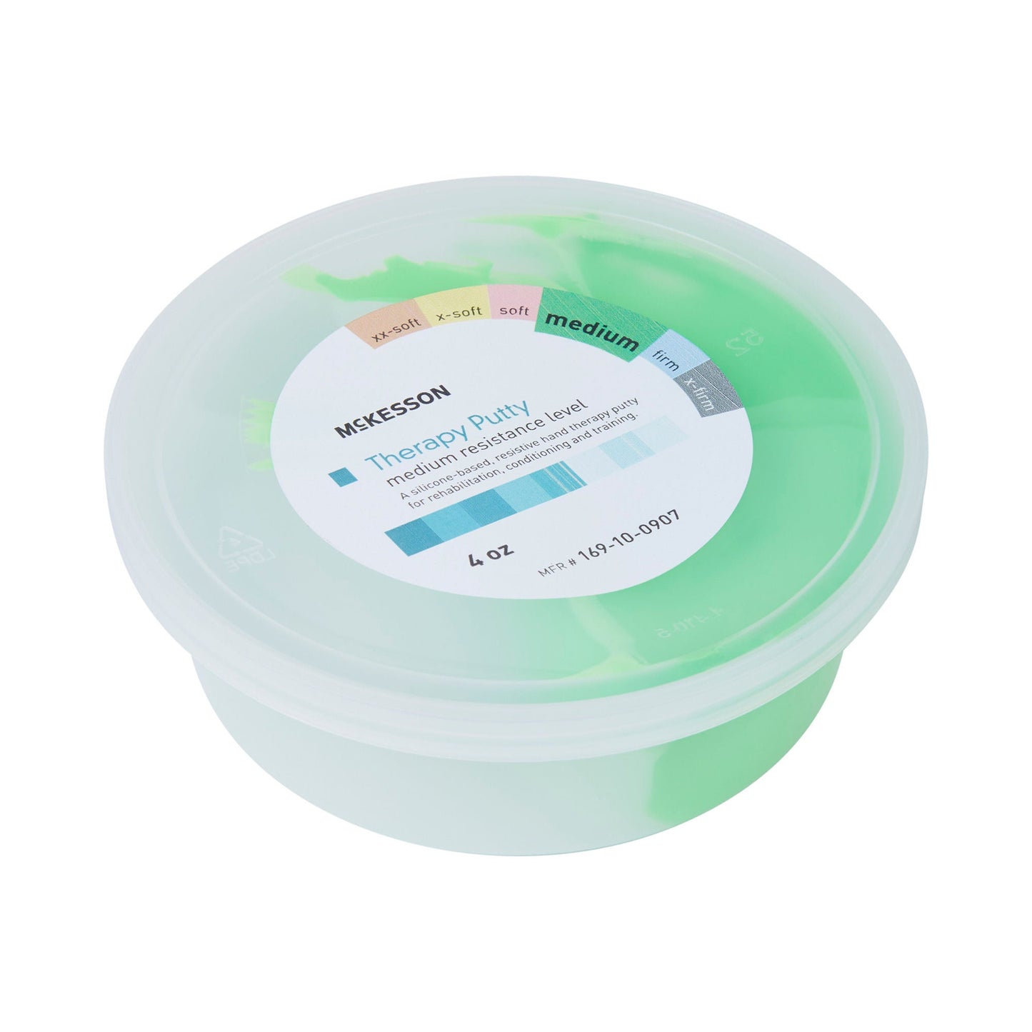 McKesson Therapy Putty, Green, Medium, 4-ounce Container