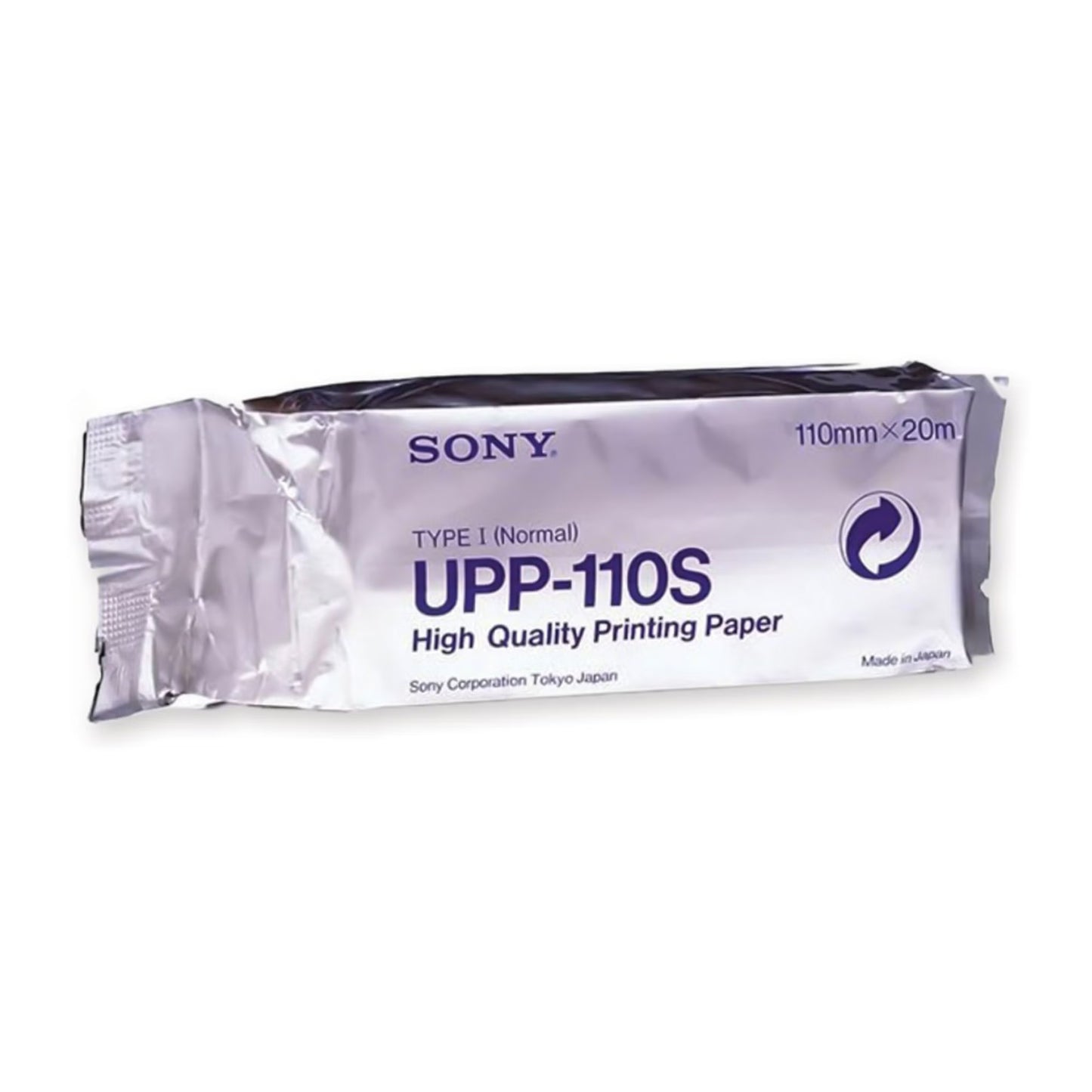Ultrasound Video Paper Sony® Roll Black and White Standard Without Grid