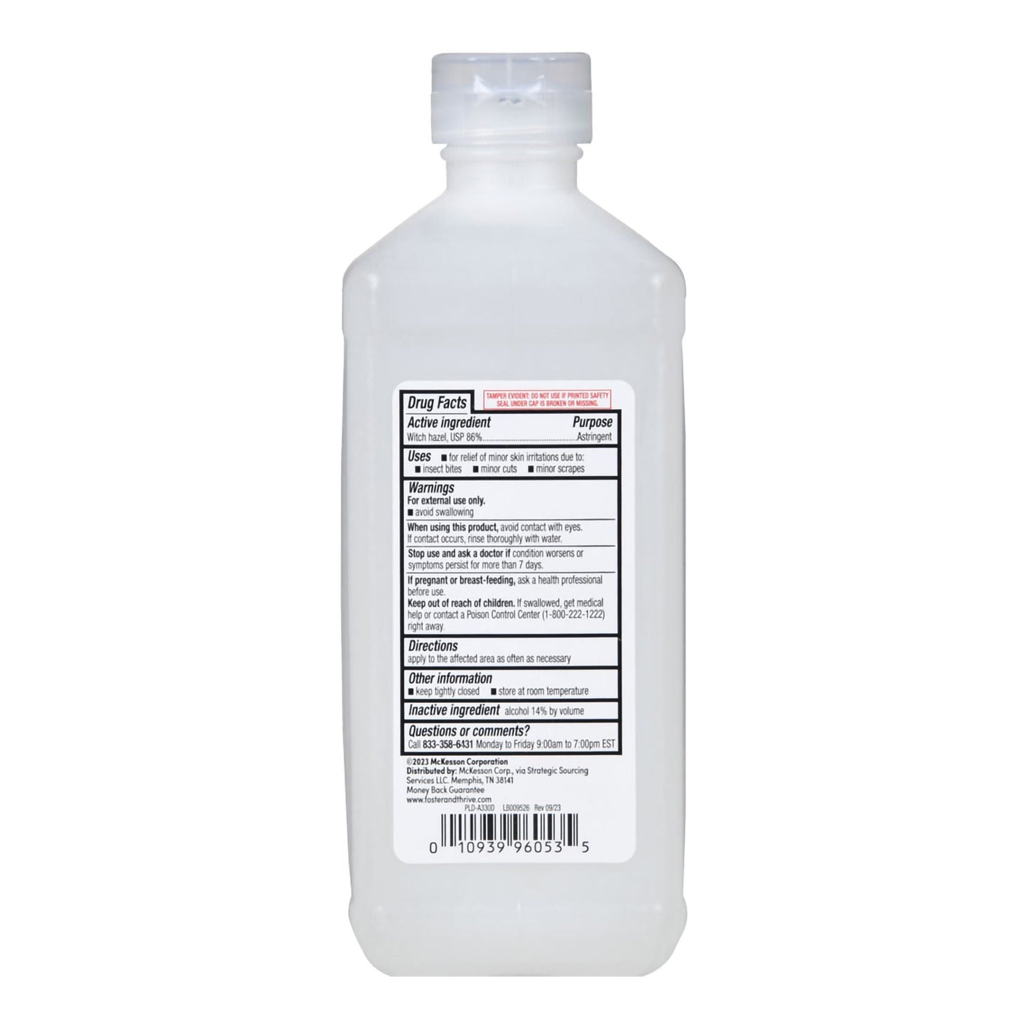 Foster & Thrive™ Witch Hazel 14% Alcohol, 16-ounce Bottle
